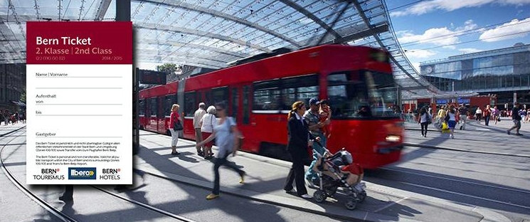 Ab der Sasion 2015 erhalten sie für die Dauer ihres Aufenthaltes das Bern-Ticket gratis!!