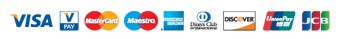 Bezahlung mit allen gängigen Karten möglich